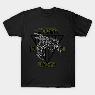 cyber wasp 1991 streetwear T-Shirt